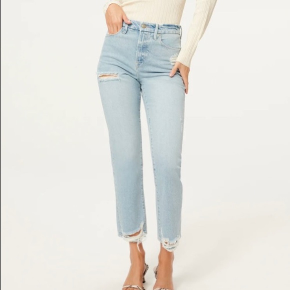 Good American - Good Boy Jeans - Color: Blue 802 - Size 16